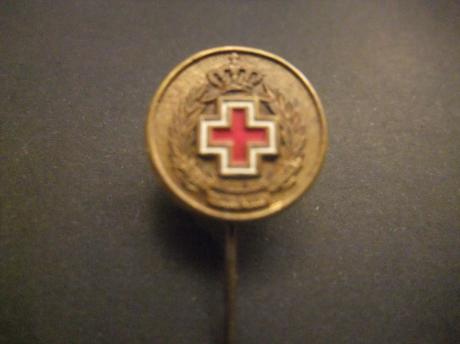 Rode Kruis logo goudkleurig